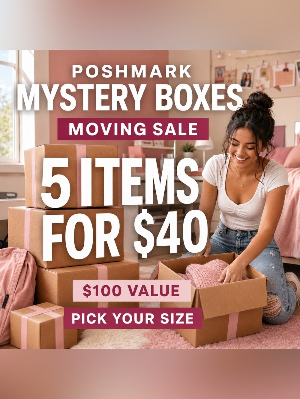 Womens Mystery Box 5 Plus Items 100 Plus Value